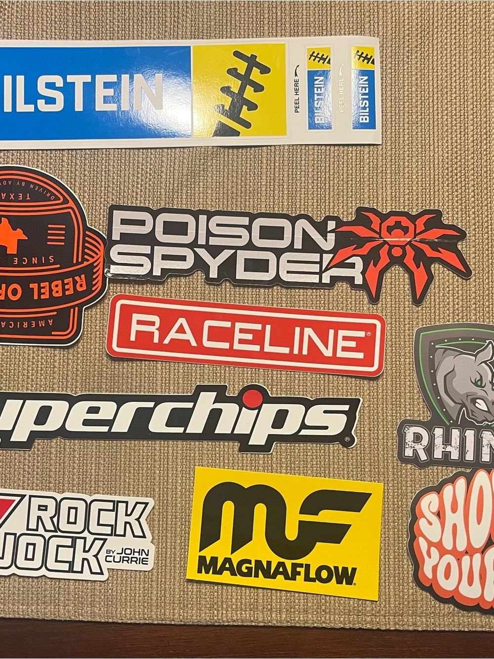 9 fresh stickers 4x4 off road jeep stickers